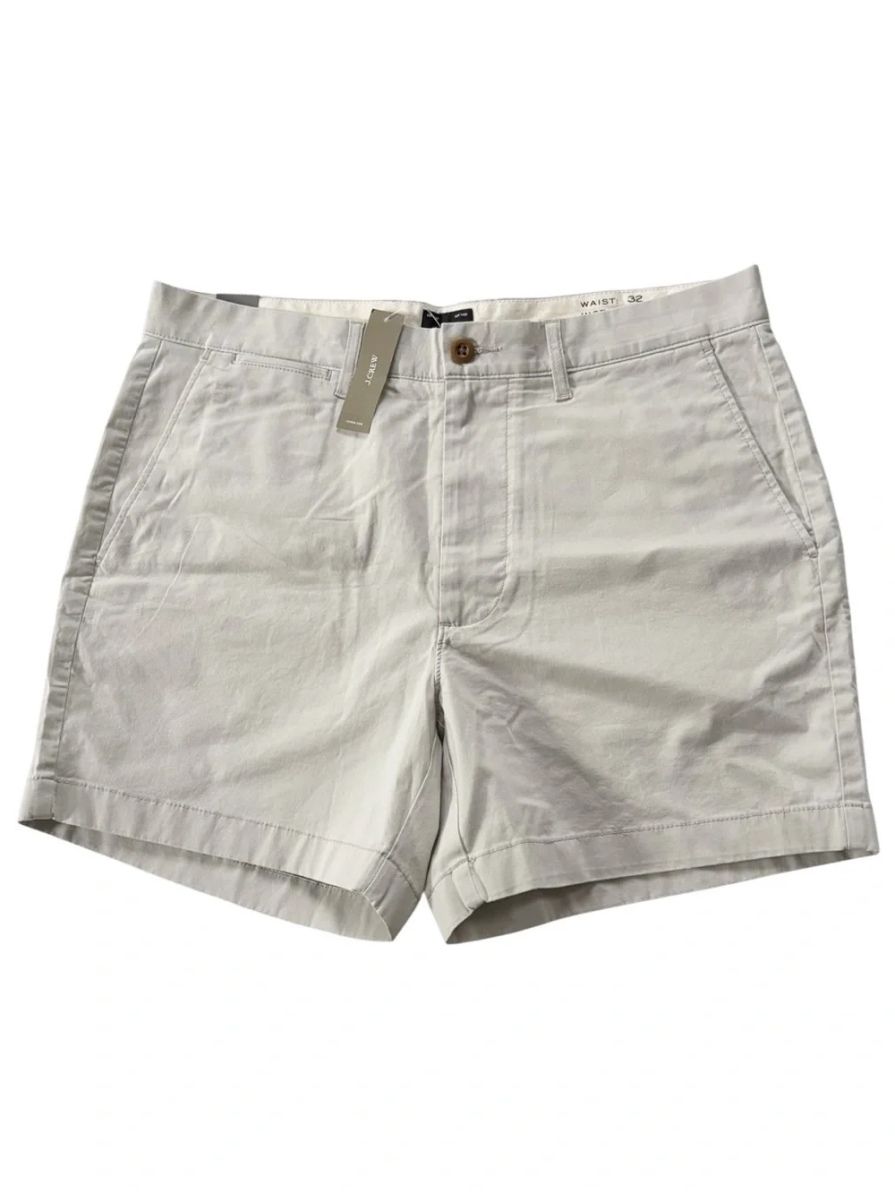 J. Crew Re-Imagined 5” stretch chino men’s shorts lot of 3 green,blue,stone| W32